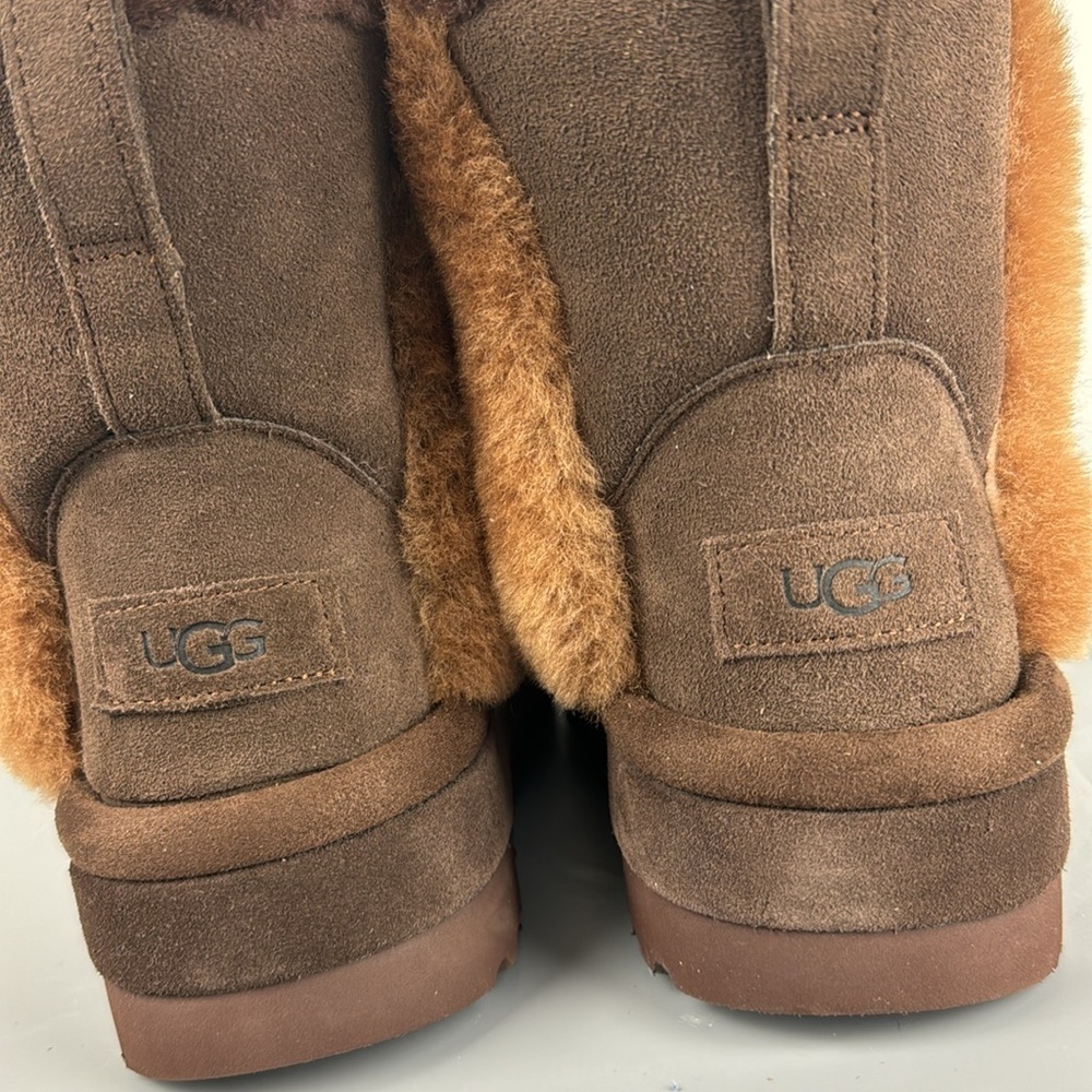 UGG Brown and Tan Winter Boots - Picture 7 of 10